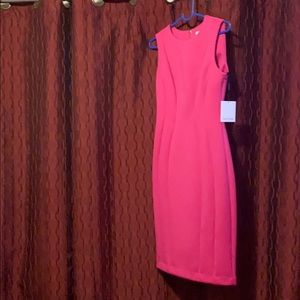 Hot Pink Cocktail Dress